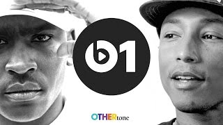 Skepta x OthertonePharrell Williams Beats 1  Full interview  Freestyle rare [upl. by Joana486]