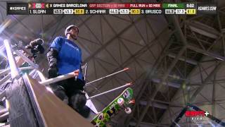 X GAMES BARCELONA 2013  Bob Burnquist  3D HD [upl. by Adnarram169]