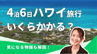 【2023年最新】ハワイ旅行の費用を解説！おすすめの安い時期や物価も大公開します！ [upl. by Inverson]