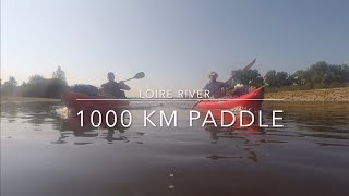 The Loire river 1000km kayak paddle with Gumotex Framura kayaks [upl. by Ardiedak886]