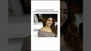 Alia Bhatt praising Samantha ❤️😍 aliabhatt samantha trendingshorts [upl. by Remmus]