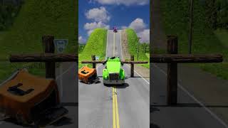 Multiple TrucksTrapLogsCrashBeamNGDrive beamingshorts beamngdrive [upl. by Ennairac313]