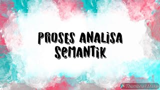 TEKNIK KOMPILASI  ANALISA SEMANTIK [upl. by Neddie271]