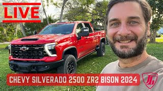 En Directo Chevrolet Silverado HD 2500 ZR2 AEV Bison 2024 con Jaime Gabaldoni y un café [upl. by Ytok950]