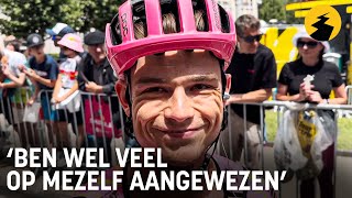 Marijn van den Berg mag nu wel sprinten van zijn ploeg “Ben wel veel op mezelf aangewezen” [upl. by Alvera]