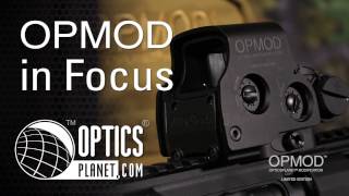 OPMOD EXPS2 Red Dot Sight  OPMOD in Focus  OpticsPlanetcom [upl. by Oihsoy]