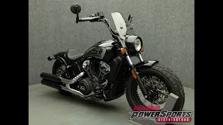 2024 INDIAN SCOUT BOBBER TWENTY WABS  National Powersports Distributors [upl. by Ennairam]