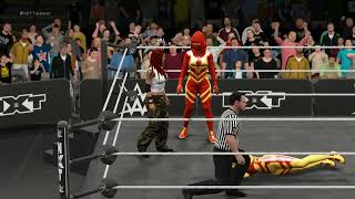 WWE2K17  WORLD WOMEN TAG TEAM CHAMPIONSHIP  TAM CAM [upl. by Afas592]