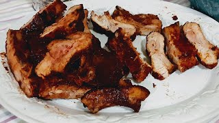 Oven Baked BBQ Ribs [upl. by Dolhenty776]