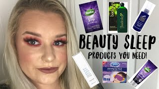 BEAUTY PRODUCTS YOU NEED FOR A GOOD NIGHTS SLEEP  THAT ACTUALLY WORK  AMBER HOWE [upl. by Lucchesi672]