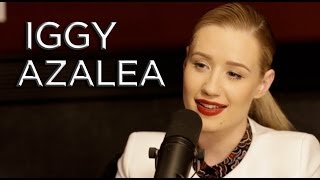 Iggy Azalea talks AAP Rocky Tattoo  Kimye Vogue Issue [upl. by Oknuj]