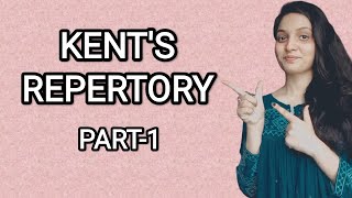 KENTS REPERTORYEXPLAINED WITH HANDWRITTEN NOTESPART1 DRDEEKSHA [upl. by Odlabso]