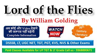 Lord of the Flies In Hindi by William Golding II 20Th Century Novel [upl. by Letisha660]