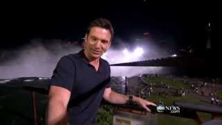 Stuntman Nik Wallenda completes tightrope walk across Niagara Falls [upl. by Nolla290]