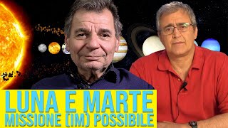 Luna e Marte missione IMPOSSIBILE  Malanga Mazzucco [upl. by Natsirhc]