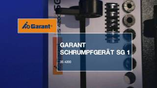 GARANT Schrumpfgerät SG1 [upl. by Ynohtnakram]