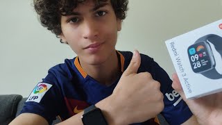 je vous présente le redmi watch 3 active [upl. by Ateuqahs633]