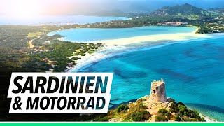 Motorradreise auf Sardinien  Kurvenreiches Abenteuer [upl. by Nylodam]