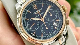 RẤT ĐẸP LONGINES SAINT IMIER CHRONOGRAPH L27525527 dáng thể thao nam tính và mạnh mẽ [upl. by Langelo905]