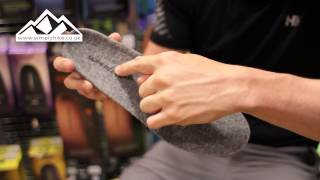 Superfeet Merino Grey Trim To Fit Insole  wwwsimplyhikecouk [upl. by Bow]