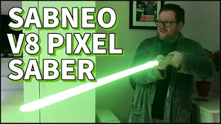 SABNEO V8 PIXEL SABER REVIEW [upl. by Maryrose]