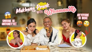 Mukbang Prank with Whamos and Antonette II Bea Borres [upl. by Minsat]