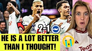 Tottenham 21 Brighton Reaction [upl. by Eiramanad]