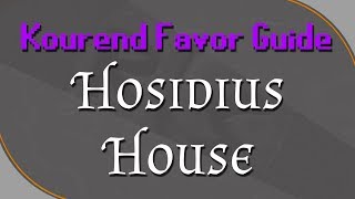 OSRS Hosidius House  Most Efficient Method Favor Guide [upl. by Smaj]