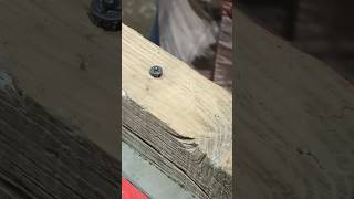 How to unscrew a self tapping screw  Easiest method  PS WELDING short welding creative tools [upl. by Sheehan830]