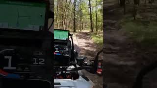 shorts Riding KTM 1290 in Manistee National Forest Again [upl. by Arikihs799]