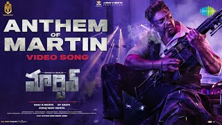 Anthem Of Martin Telugu  Dhruva Sarja Vaibhavi S  AP Arjun  Mani Sharma  Prudhvi Chandra [upl. by Swerdna]