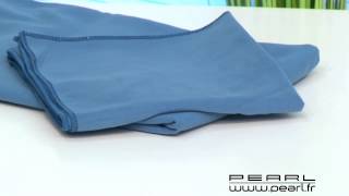 NC8153Serviette de Bain Microfibre 80 X 40 Cm  bleu [upl. by Mordecai]