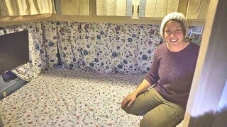 Woman lives full time in a 38 foot Bus Conversion for 25 years [upl. by Llerraf949]