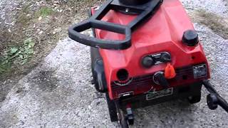 Trash Picked Snapper quot17quot Single Stage Snowblower [upl. by Lumbye]