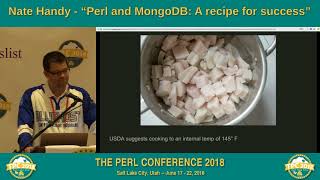 Nate Handy  quotPerl and MongoDB A Recipe for Successquot [upl. by Eicyal425]