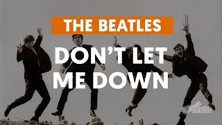 Dont Let Me Down  The Beatles aula de violão [upl. by Nagy]