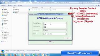 Reset Epson L382L386L486  Epson L382386486 Adjustment Program [upl. by Eesac]