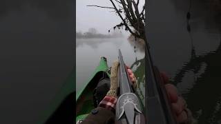 Duck Hunting from a Canoe with a beautiful Shotgun [upl. by Oivatco]