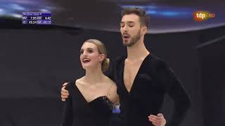 Papadakis amp Cizeron FRA Danza obligatoria WC Saitama 2019 [upl. by Marcile]