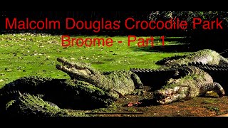 Malcolm Douglas Crocodile Park Broome  Part 1 [upl. by Niamert]