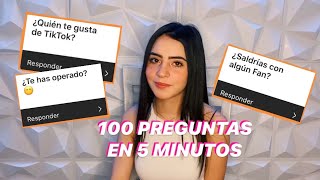 MI PRIMER VIDEO 100 preguntas en 5 minutos [upl. by Yellek]