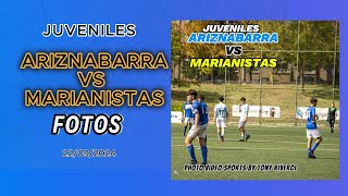 Ariznabarra vs Marianistas Juveniles Mejores FOTOS [upl. by Salinas]