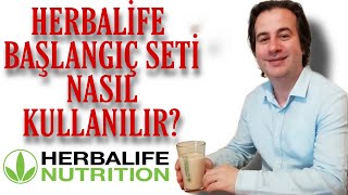 Herbalife Başlangıç Seti Nasıl Kullanılır  Paket Kullanımı [upl. by Ordnael]