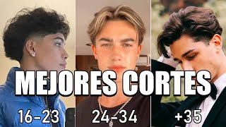 MEJORES CORTES de CABELLO para HOMBRES de 2023 según tu EDAD [upl. by Billie959]