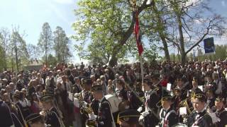 Barnetåget på Eidsvollsbygningen 17 mai 2014 [upl. by Marcile]