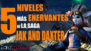 5 NIVELES más ENERVANTES de JAK AND DAXTER [upl. by Deming]