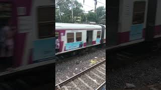 Mumbai Local train railway trending shortvideo how to Mumbai local train 2024 [upl. by Nawak972]