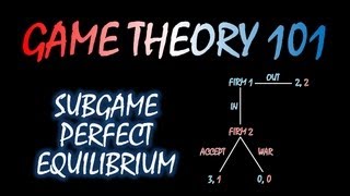 Game Theory 101 16 Subgame Perfect Equilibrium [upl. by Kir148]