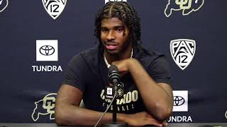 Colorado Football Oregon State Postgame Press Conference [upl. by Amme488]