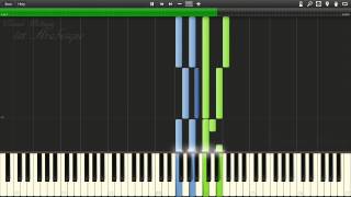 Claude Debussy 1st Arabesque Synthesia [upl. by Allehcim292]